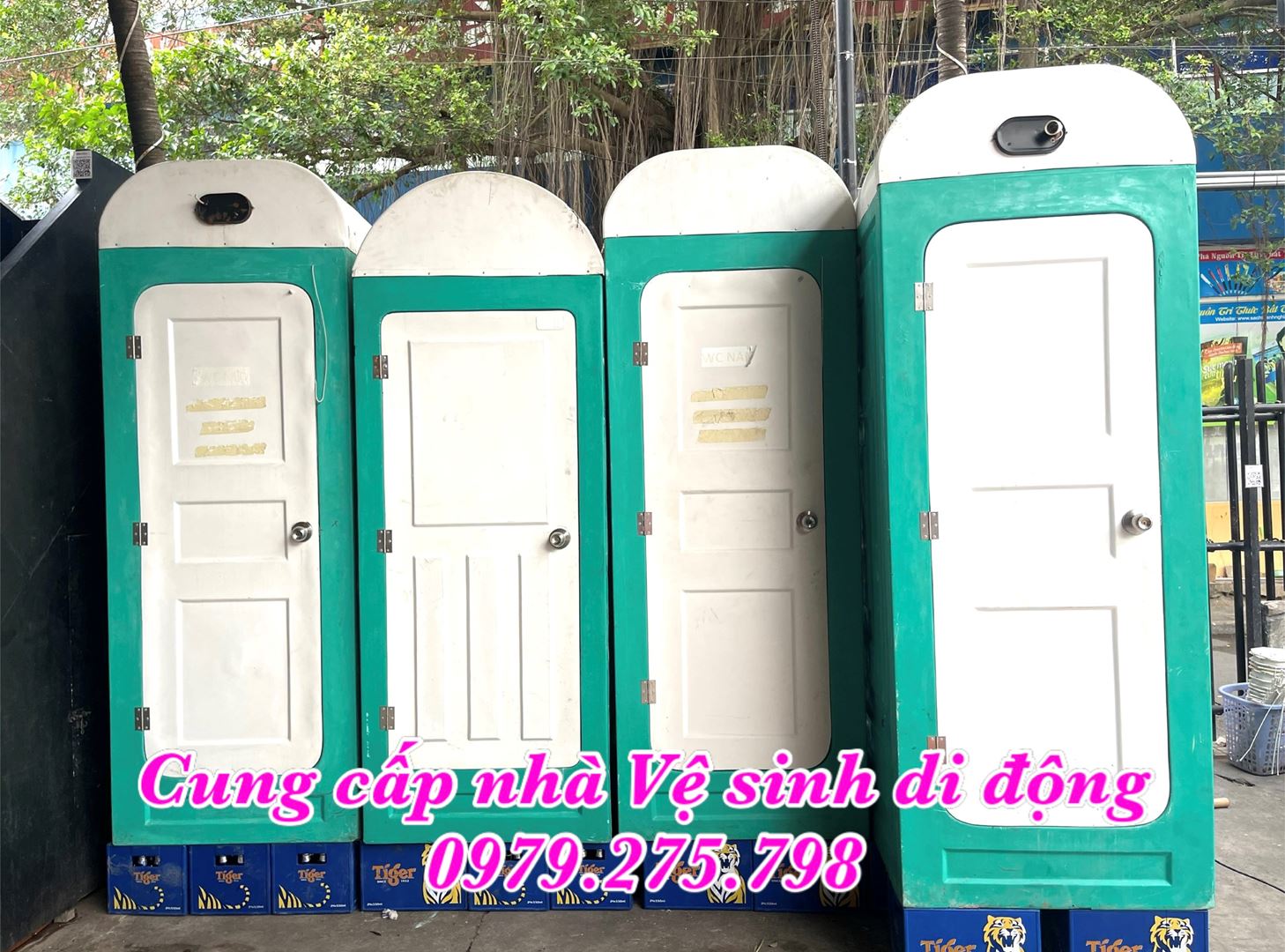 Cho thuê nhà vệ sinh di động